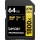 LEXAR Sdcard 64GB 1800x SDXC UHS-II Card GOLD Series W 210 MB/s R 280 MB/s LSD1800064G-BNNNG